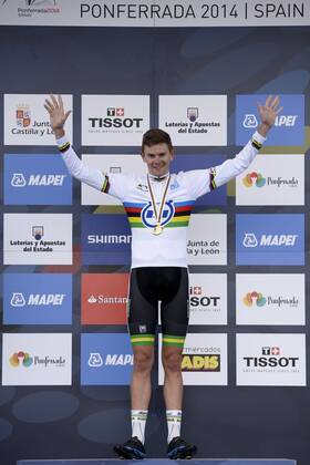 Cycling, U23 World Championships, Campbell Flakemore wins junior time trial