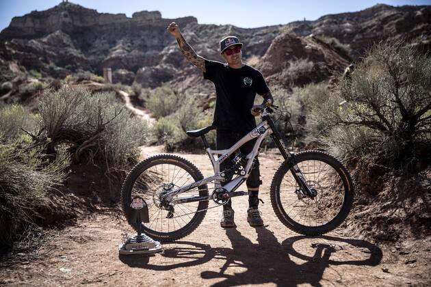 Cycling, Freeride Mountain Bike, Red Bull Rampage in Utah