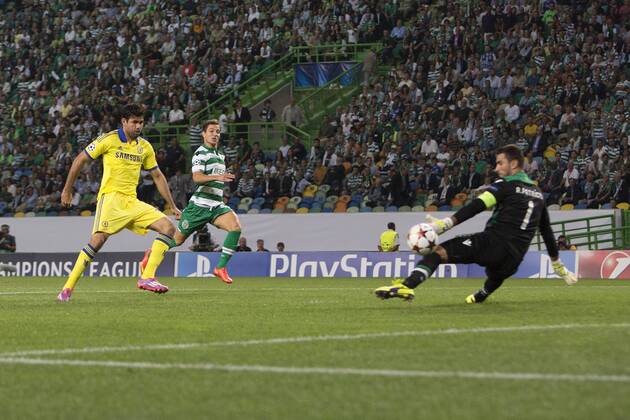 Fussball, Champions League, Sporting Lissabon - FC Chelsea