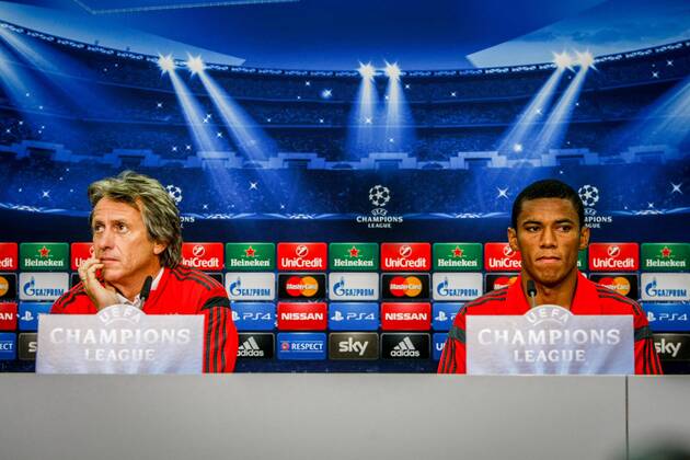 Fussball, Champions League, PK Benfica Lissabon
