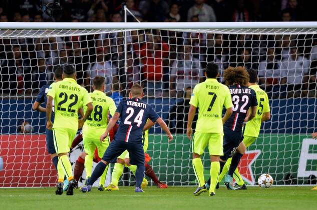 Fussball, Champions League, Paris Saint Germain - FC Barcelona