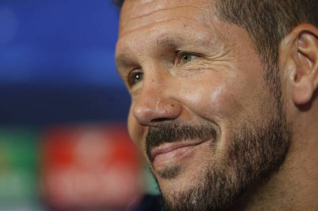 Fussball, Champions League, PK Athletico Madrid