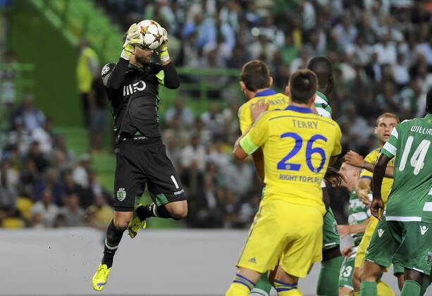 Fussball, Champions League, Sporting Lissabon - FC Chelsea 3