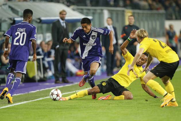 Fussball, Champions League, RSC Anderlecht - Borussia Dortmund 3