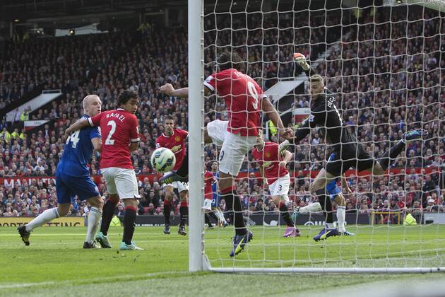 Fussball, England, Premier League, Manchester United - FC Everton 2