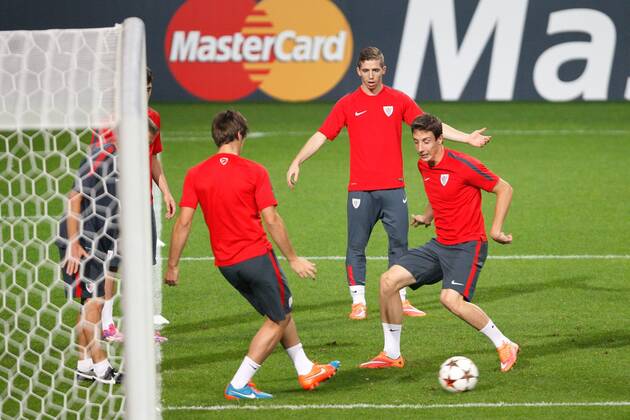Fussball, Champions League, Training Athletic Bilbao