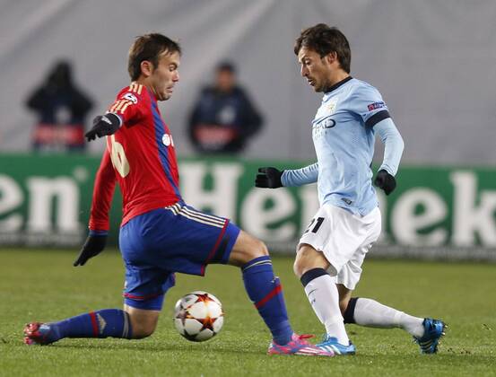 Fussball, Champions League, CSKA Moskau - Manchester City