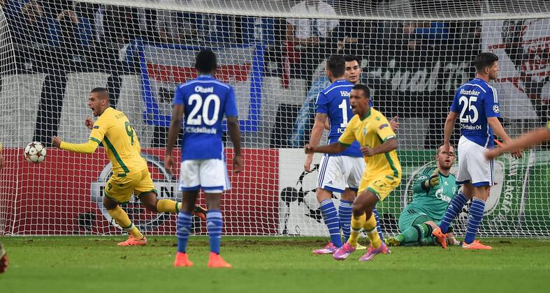 Fussball, Champions League, FC Schalke 04 - Sporting Lissabon 3