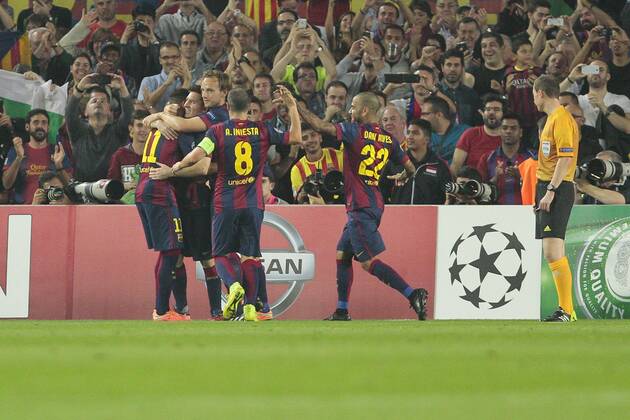 Fussball, Champions League, FC Barcelona - Ajax Amsterdam