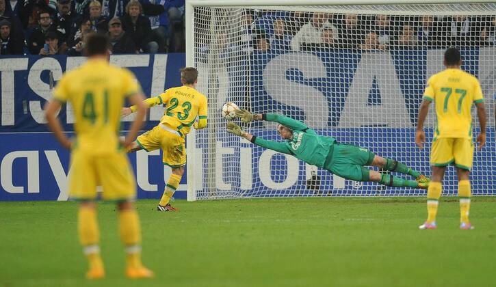 Fussball, Champions League, FC Schalke 04 - Sporting Lissabon 9