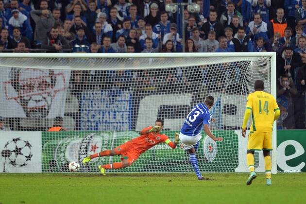 Fussball, Champions League, FC Schalke 04 - Sporting Lissabon 10