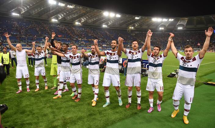 Fussball, Champions League, AS Rom - Bayern München 8