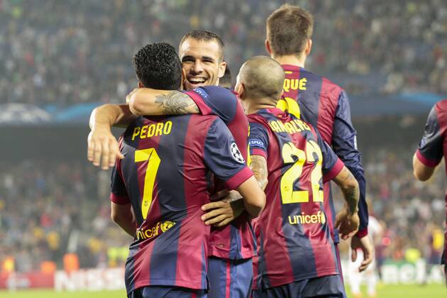 Fussball, Champions League, FC Barcelona - Ajax Amsterdam 2
