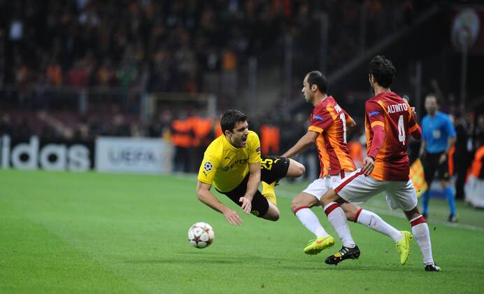 Fussball, Champions League, Galatasaray Istanbul - Borussia Dortmund 2