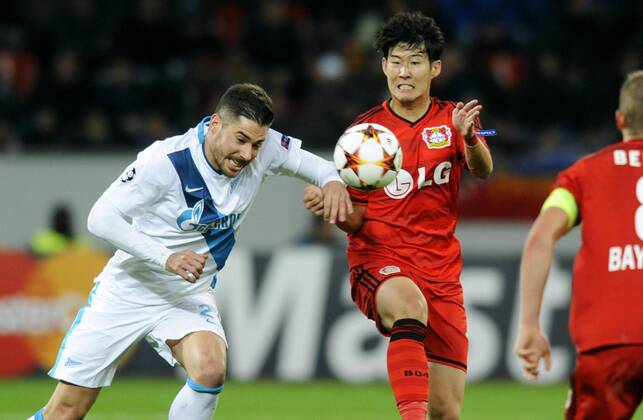 Fussball, Champions League, Bayer 04 Leverkusen - Zenit St. Petersburg 5