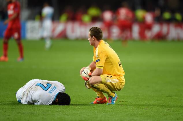 Fussball, Champions League, Bayer 04 Leverkusen - Zenit St. Petersburg 6