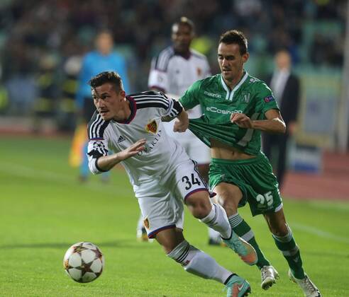 Fussball, Champions League, Ludogorez Rasgrad - FC Basel