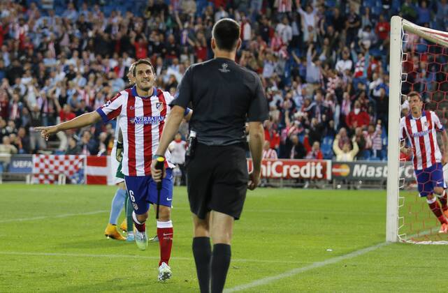 Fussball, Champions League, Atletico Madrid - Malmoe FF 4