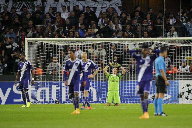 Fussball, Champions League, RSC Anderlecht - FC Arsenal 5