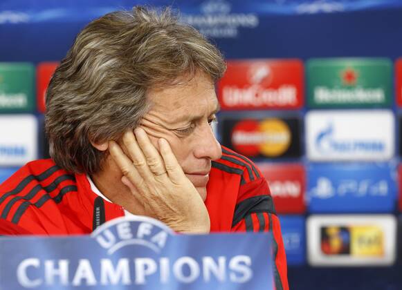 Fussball, Champions League, PK Benfica Lissabon
