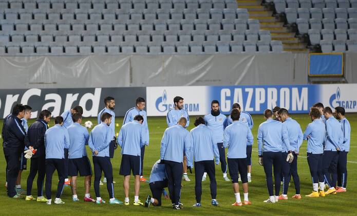 Fussball, Champions League, Training Atletico Madrid