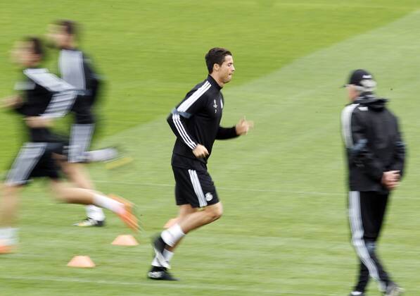 Fussball, Champions League, Training Real Madrid