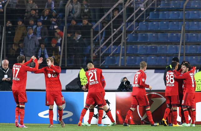Fussball, Champions League, Zenit St. Petersburg - Bayer Leverkusen 3
