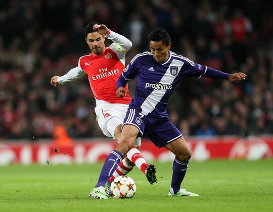 Fussball, Champions League, FC Arsenal - RSC Anderlecht
