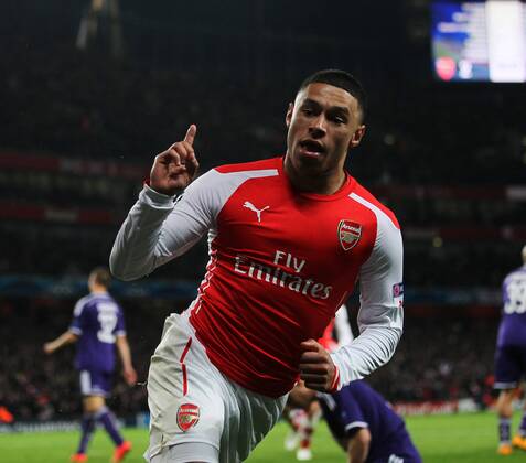 Fussball, Champions League, FC Arsenal - RSC Anderlecht 4
