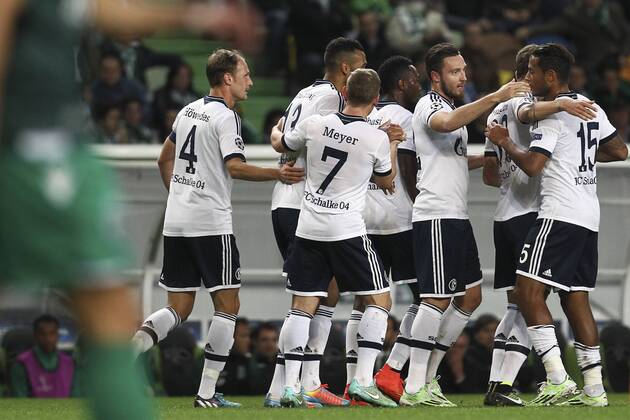 Fussball, Champions League, Sporting Lissabon - FC Schalke 04 2