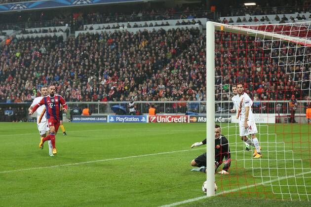 Fussball, Champions League, Bayern München - AS Rom 4