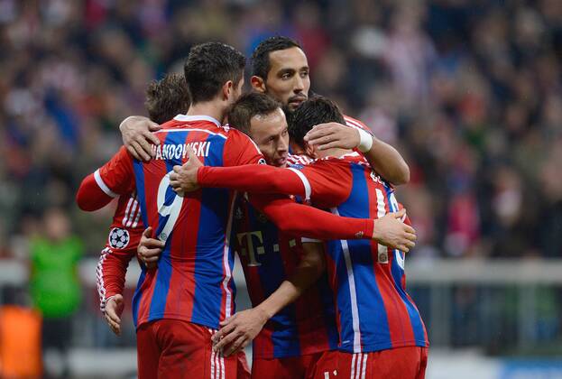 Fussball, Champions League, Bayern München - AS Rom 7