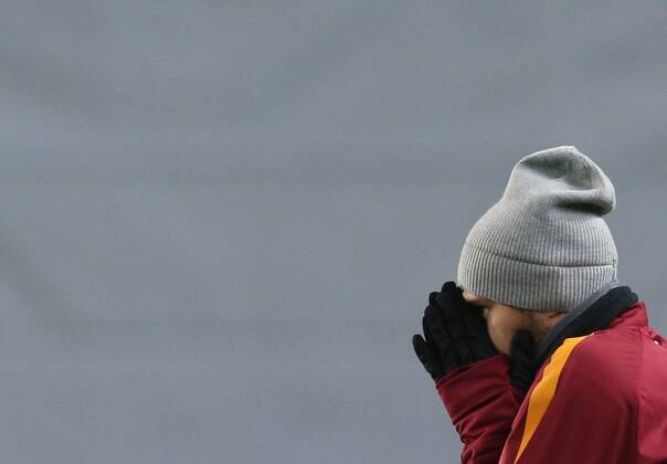 Fussball, Champions League, Training AS Rom
