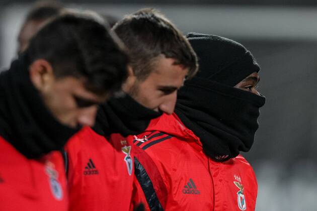 Fußball, Champions League, Training Benfica Lissabon
