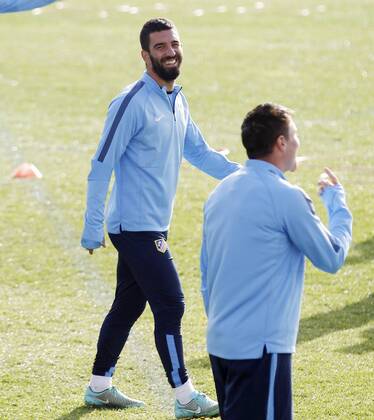 Fußball, Champions League, Training Atletico Madrid