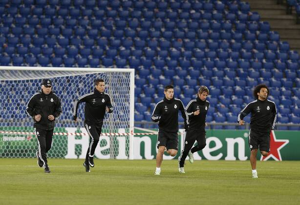 Fußball, Champions League, PK und Training Real Madrid