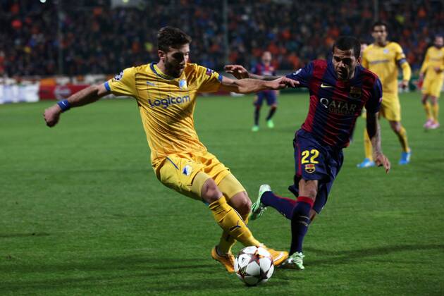 Fussball, Champions League, Apoel Nikosia - FC Barcelona