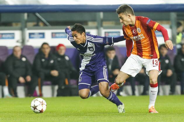 Fussball, Champions League, RSC Anderlecht - Galatasaray Istanbul