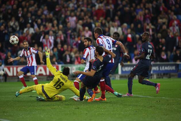 Fussball, Champions League, Atletico Madrid - Olympiakos Piräus