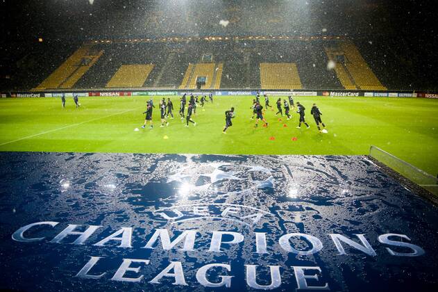 Fußball, Champions League, Training RSC Anderlecht