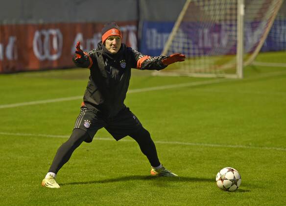 Fußball, Champions League, Training Bayern München