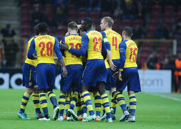 Fußball, Champions League, Galatasaray Istanbul - FC Arsenal