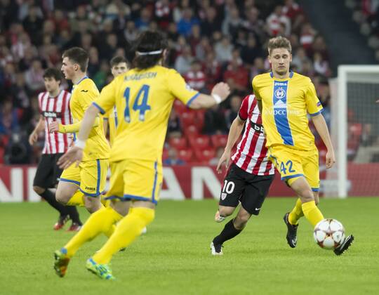 Fussball, Champions League, Athletic Bilbao - BATE Baryssau