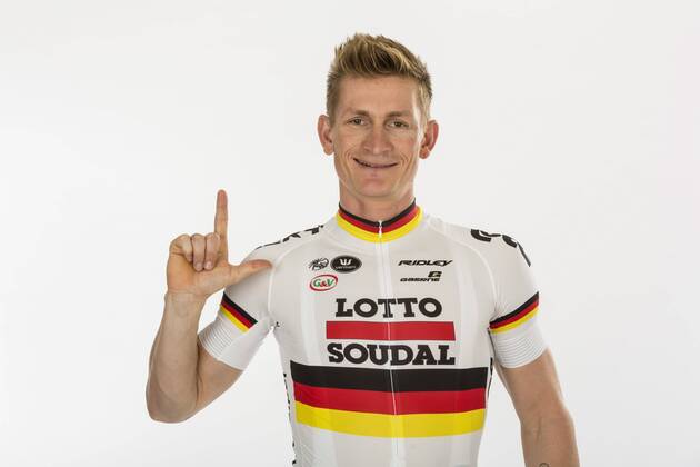Cycling, Team Lotto Soudal photo shoot with Andre Greipel
