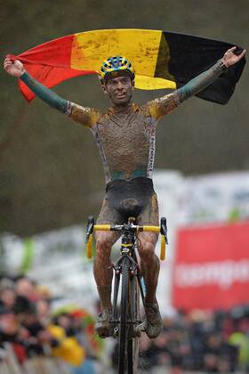 Cycling, Cyclocross in Erpe-Mere, Eli Iserbyt wins the Belgian Junior Championship