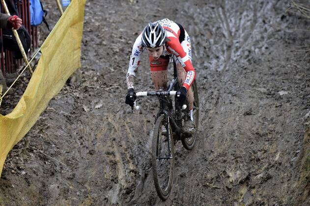 Cycling, Adverse conditions at the Belgian Cyclo Cross Championship