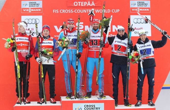Ski Nordisch, Langlauf, Weltcup in Otepää, Sprint, Siegerehrung Teamwertung