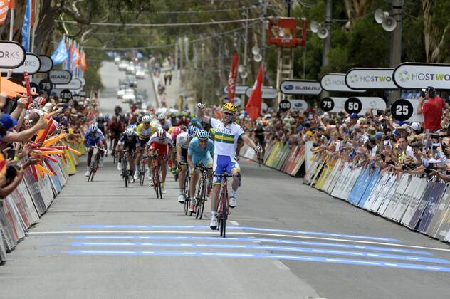 Cycling, Tour Down Under, stage 1, stage winner Luke Bobridge