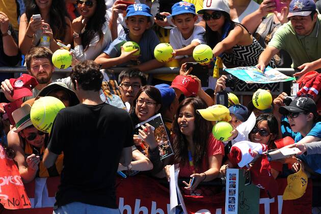 Tennis, Australian Open, Training