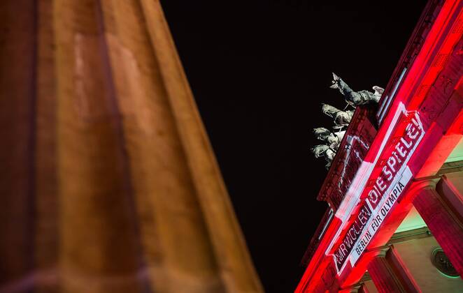 Olympics 2024 in Berlin - launch of the advertising campaign